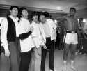 The Beatles 1964 mit Muhammad Ali