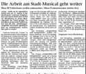 Da haben die Autoren ja ganz schn was angerichtet. Schicksal nimm deinen Lauf.

Cuxhavener Nachrichten vom 20.2.2008