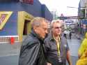 Herbert Hildebrand und Dicky Tarrach auf der Beatles-Platz Einweihung in Hamburg St. Pauli am 11.09.2008.

Foto: Ralf Frhlich